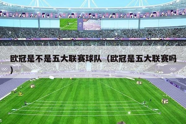 欧冠是不是五大联赛球队（欧冠是五大联赛吗）