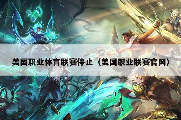美国职业体育联赛停止(美国职业联赛官网)