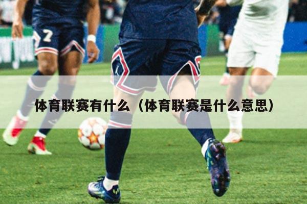 体育联赛有什么（体育联赛是什么意思）